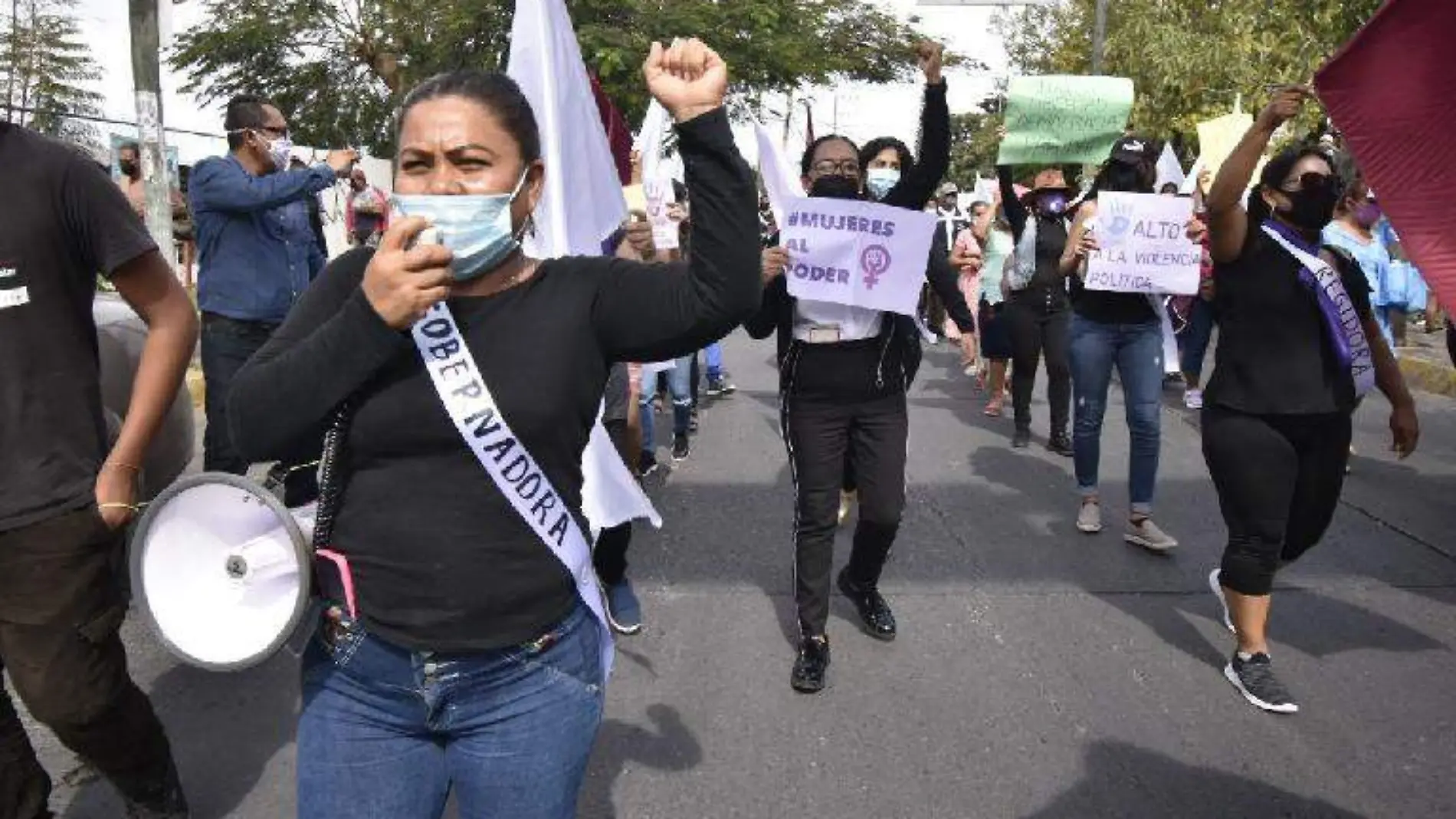 Marcha mujeres chilpancingo